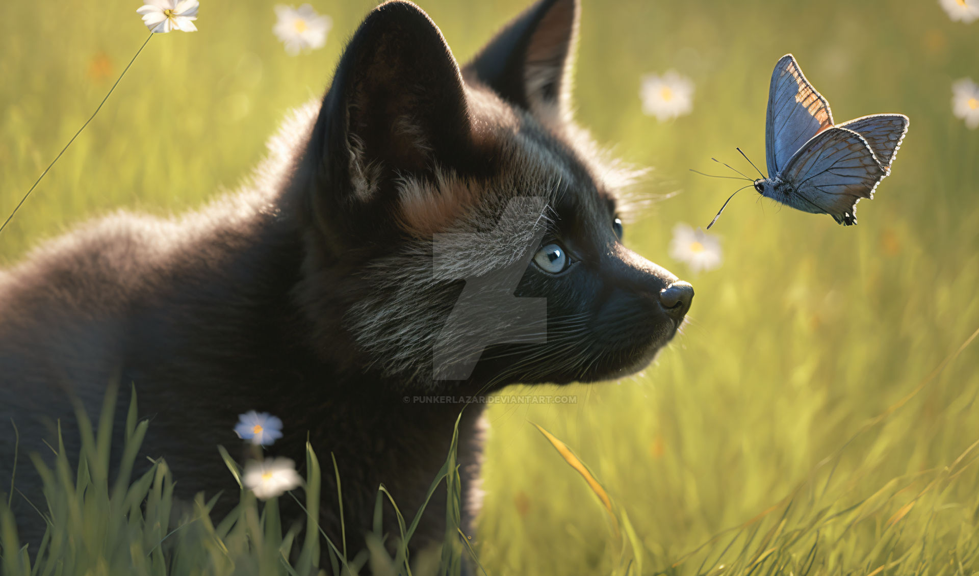Spring puppy wolf by PunkerLazar on DeviantArt