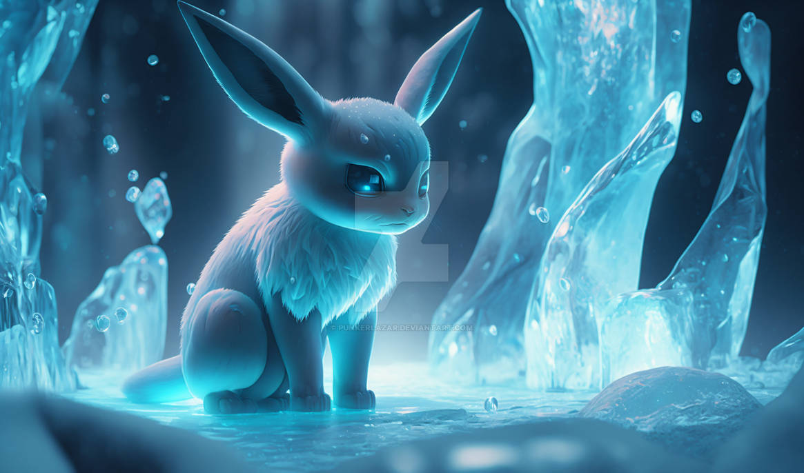 Ice evee (2) by PunkerLazar on DeviantArt