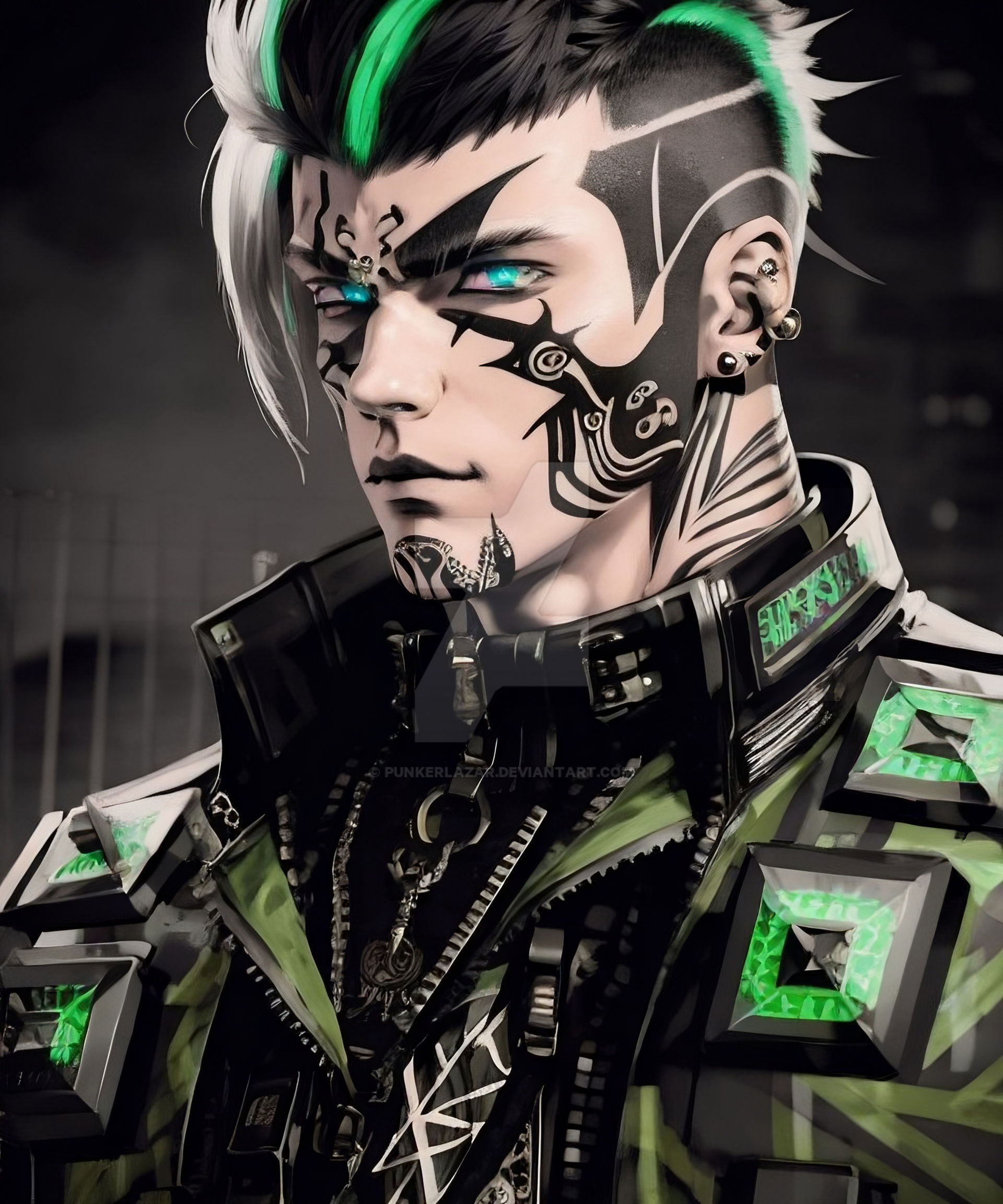 ANIME Cyberpunk Boy (5) by PunkerLazar on DeviantArt