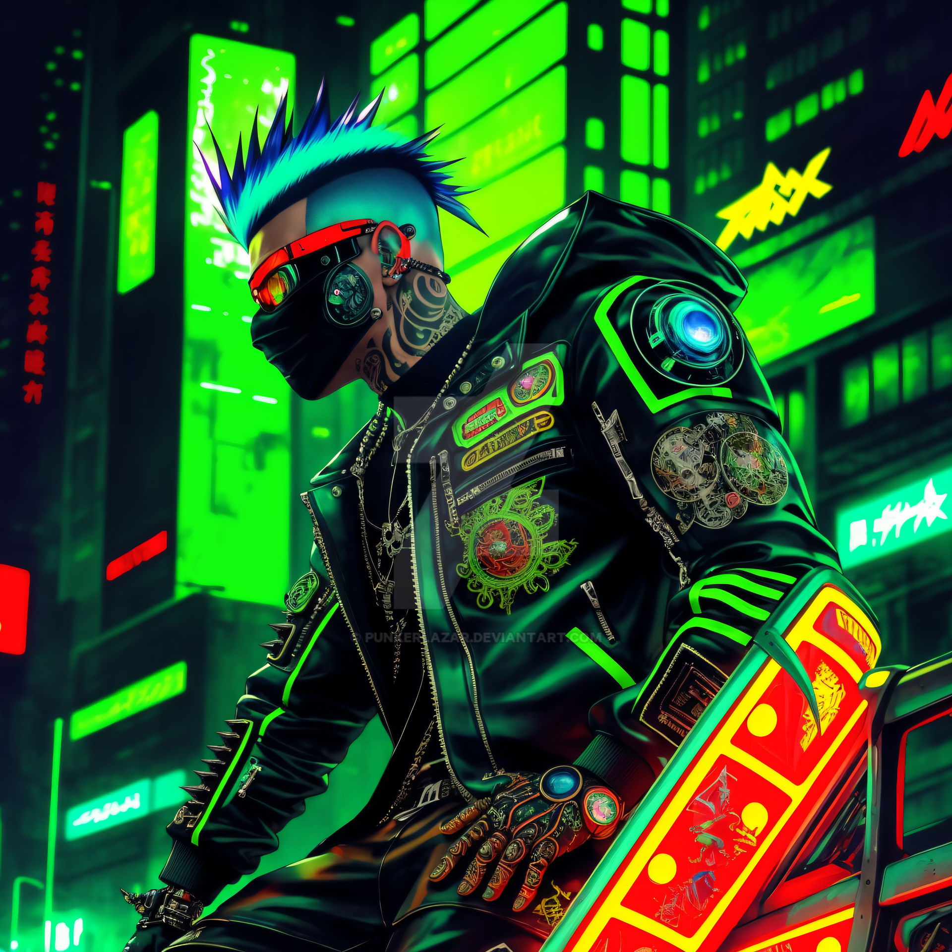 cyberpunk wallpaper by ArtisticsCanvas on DeviantArt