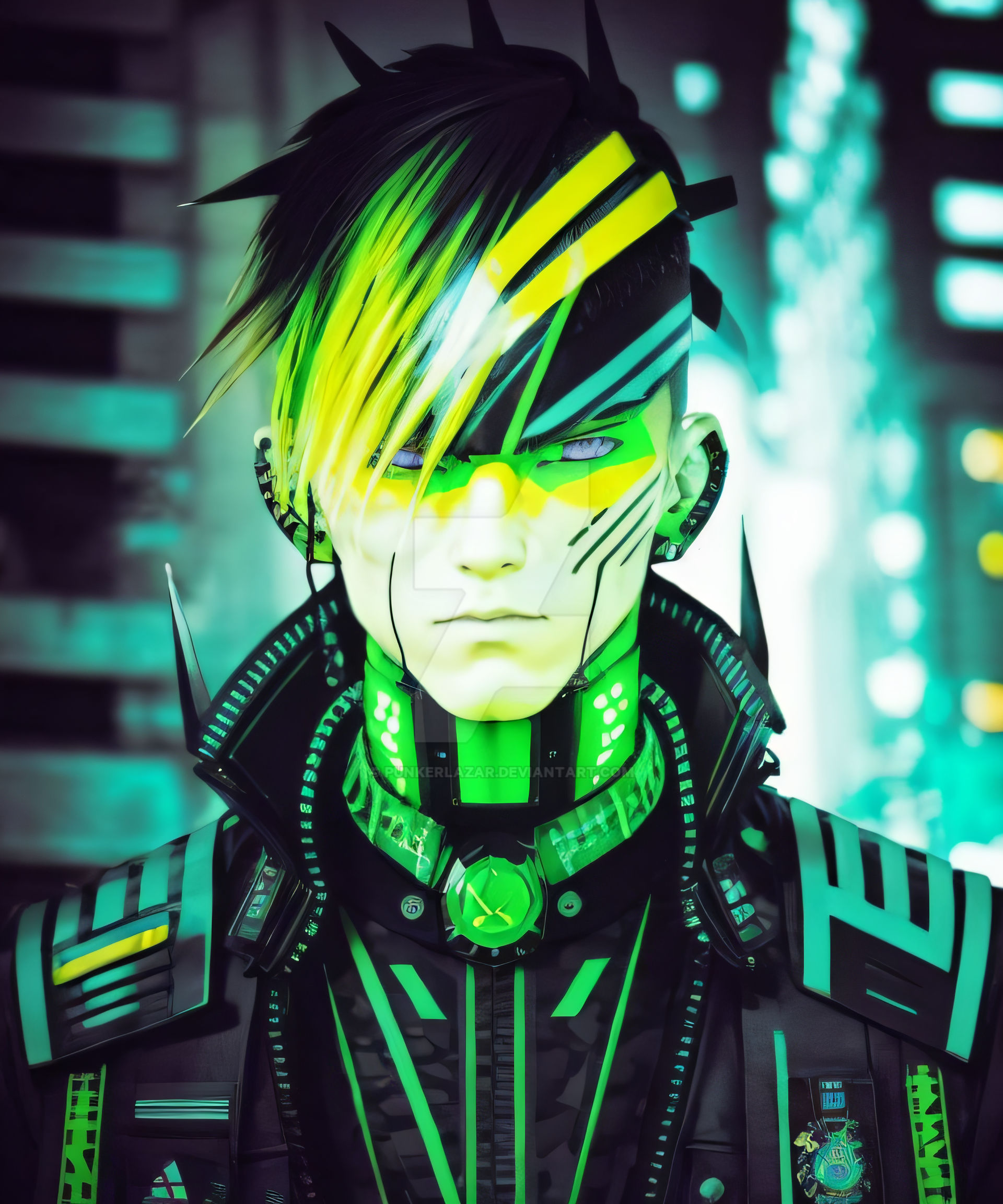 ANIME Cyberpunk Boy (4) by PunkerLazar on DeviantArt