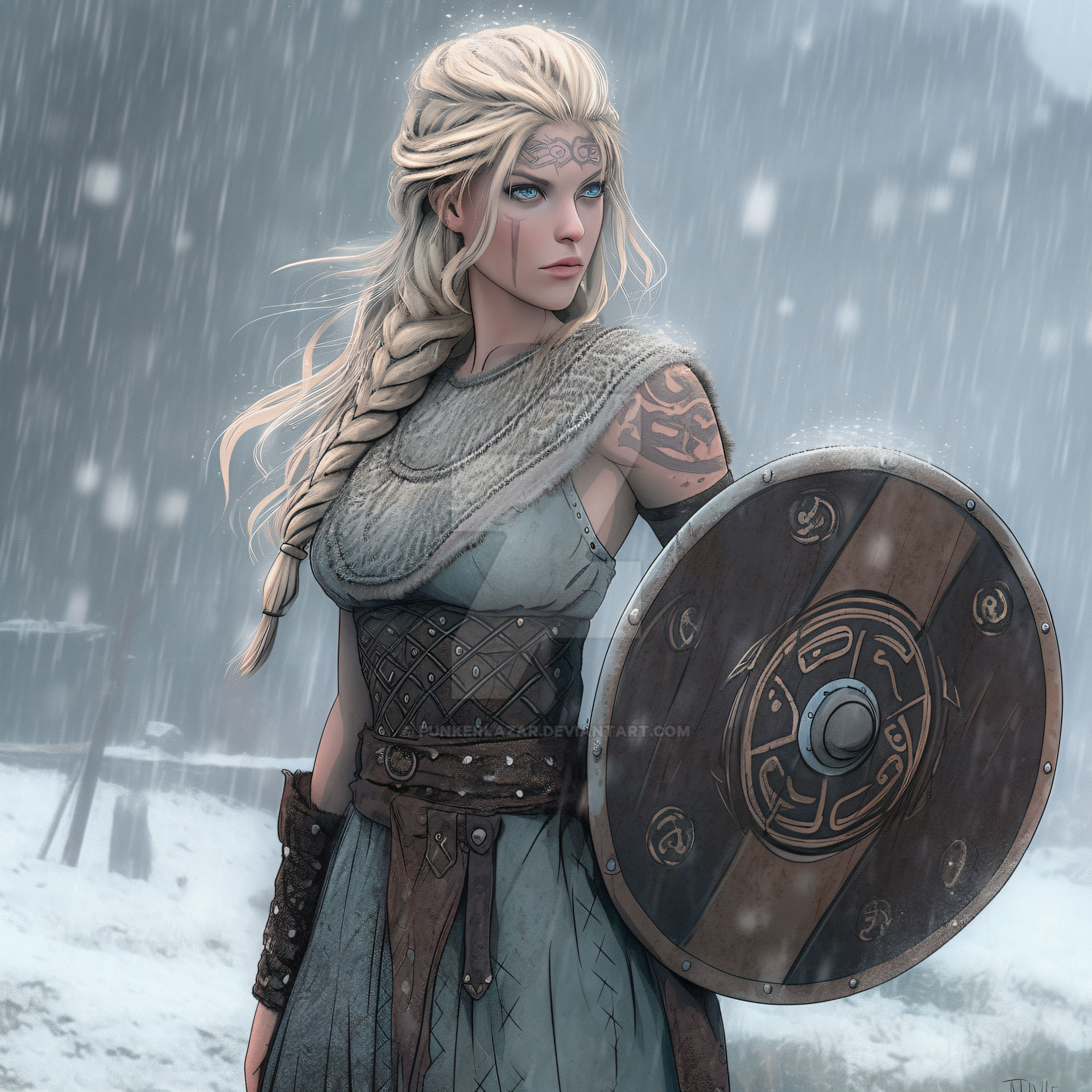 Shieldmaiden Rune Shieldmaiden (1) by PunkerLazar on DeviantArt