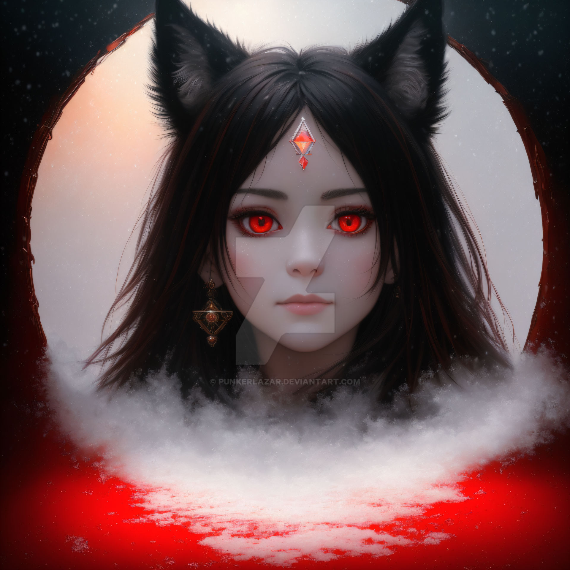 Black fox princess (3) by PunkerLazar on DeviantArt