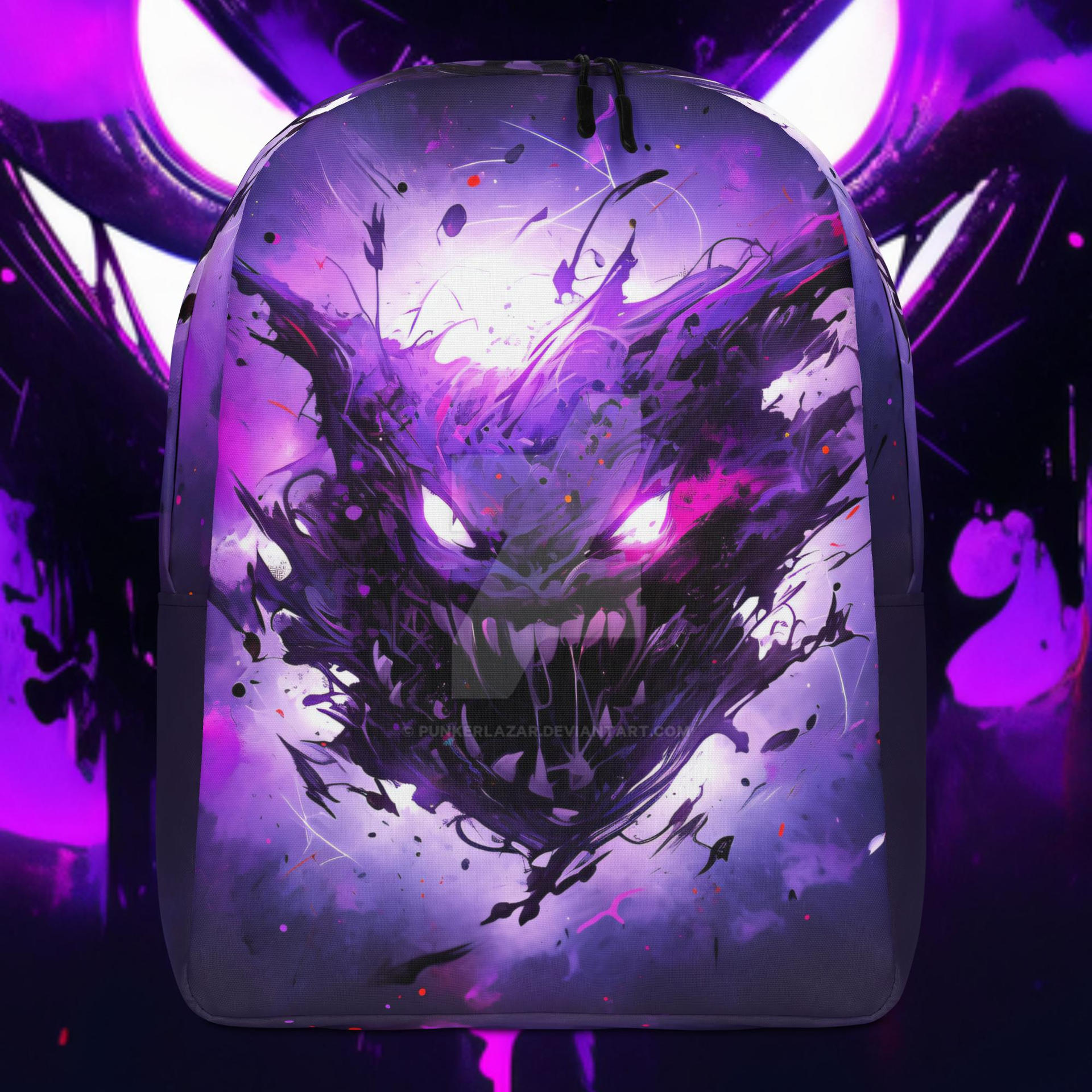 drawstring-bag-Dark Pokemon Haunter by PunkerLazar on DeviantArt