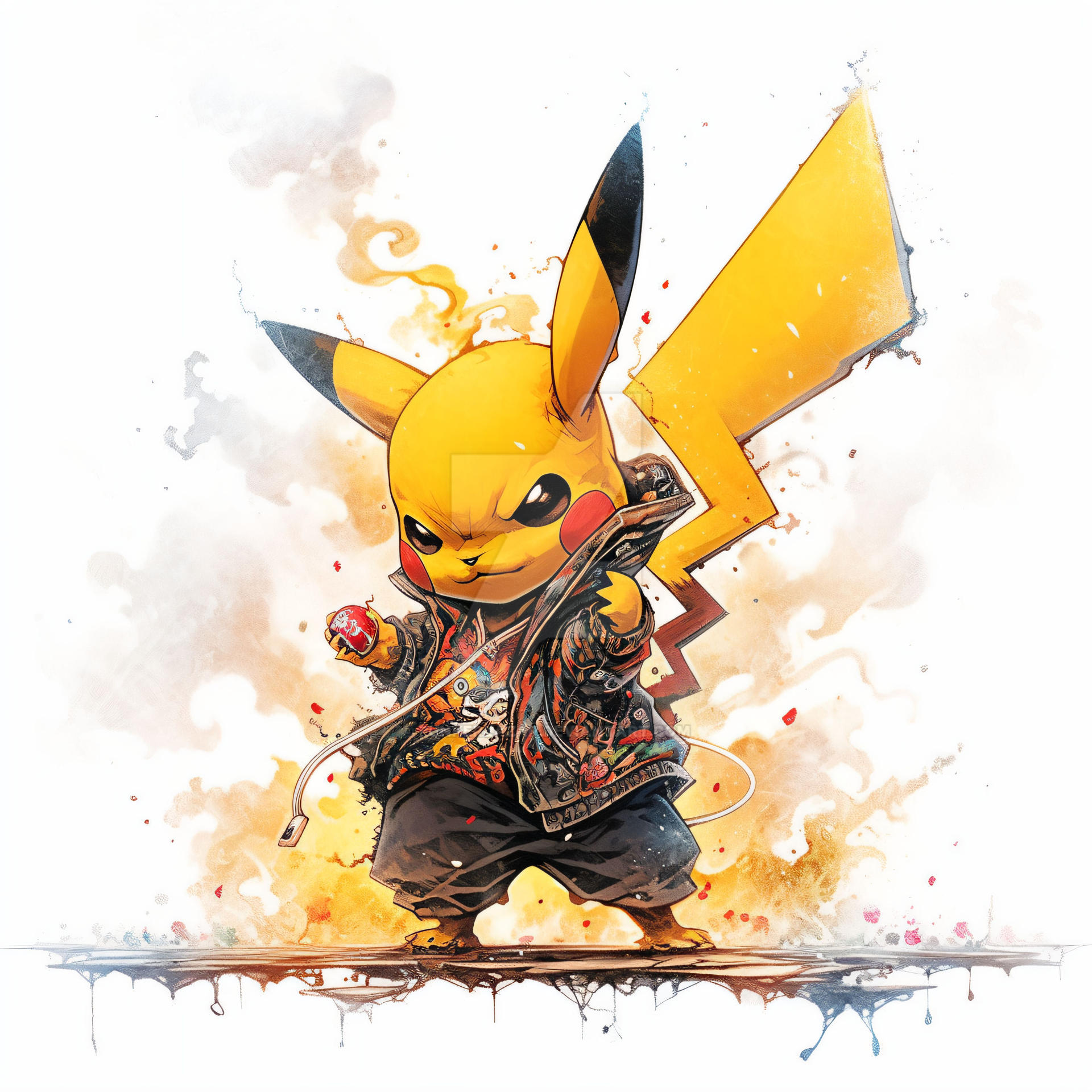 Rapper Pika (3) by PunkerLazar on DeviantArt