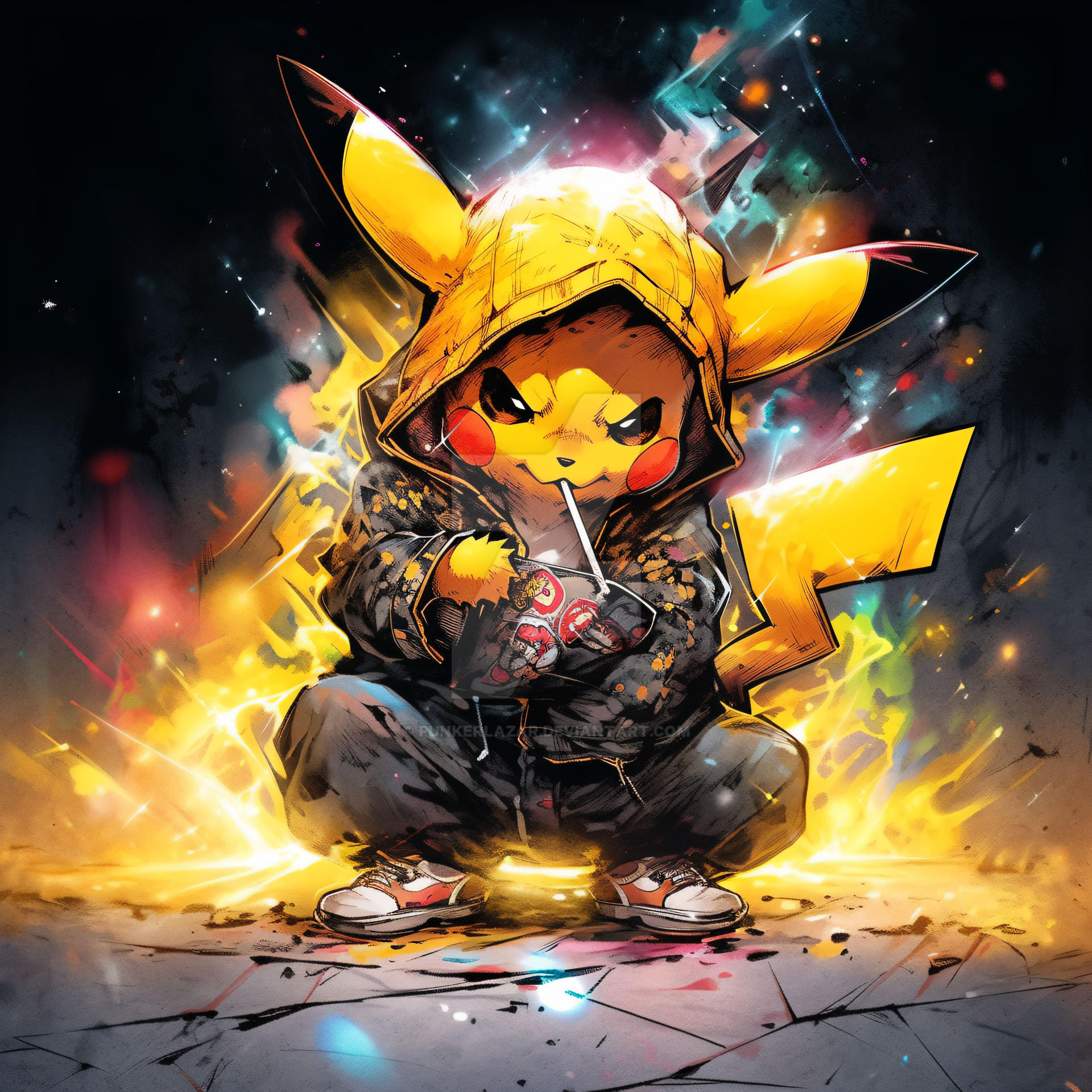 Rapper Pika (2) by PunkerLazar on DeviantArt