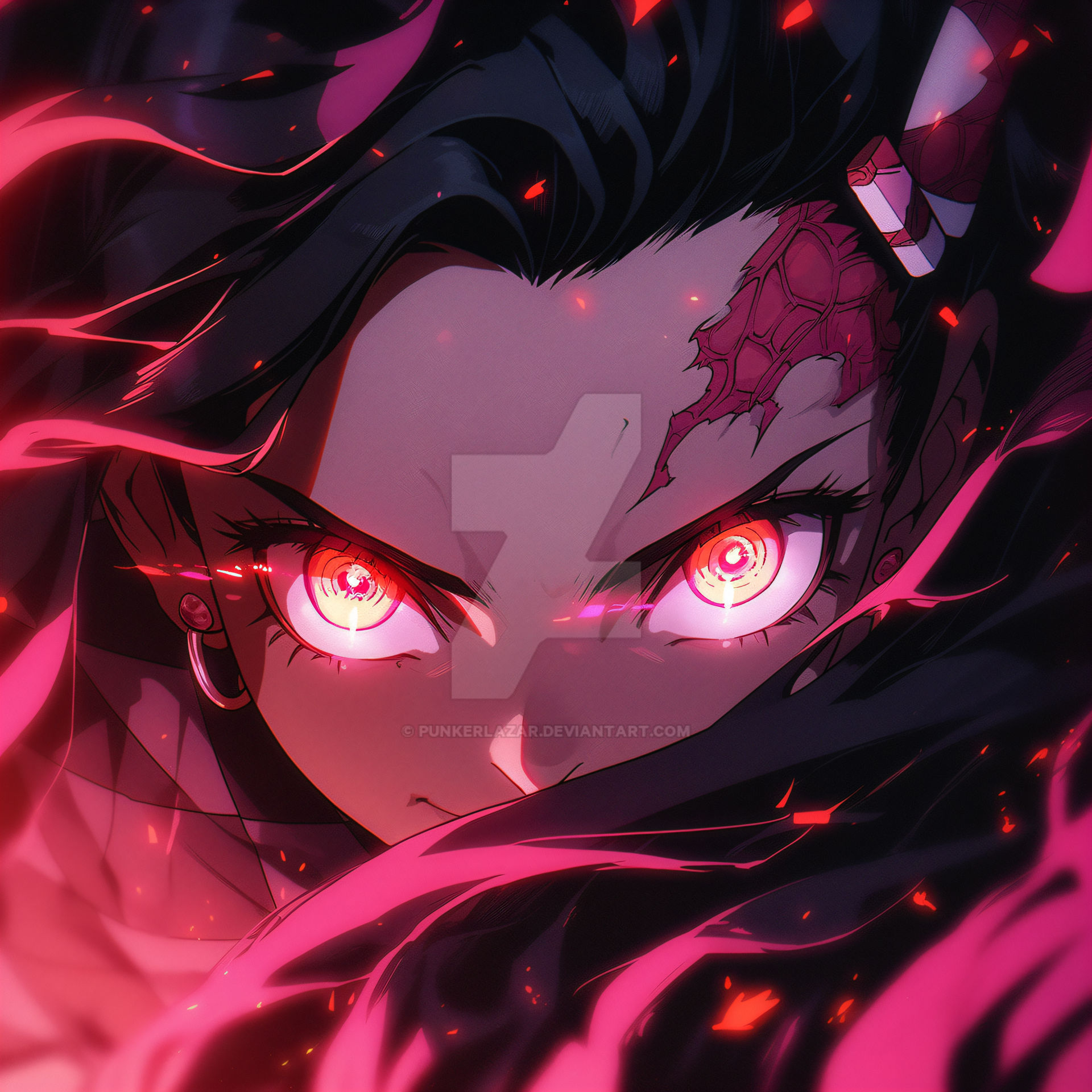 Nezuko Demon Rage Nezuko Demon (5) by PunkerLazar on DeviantArt