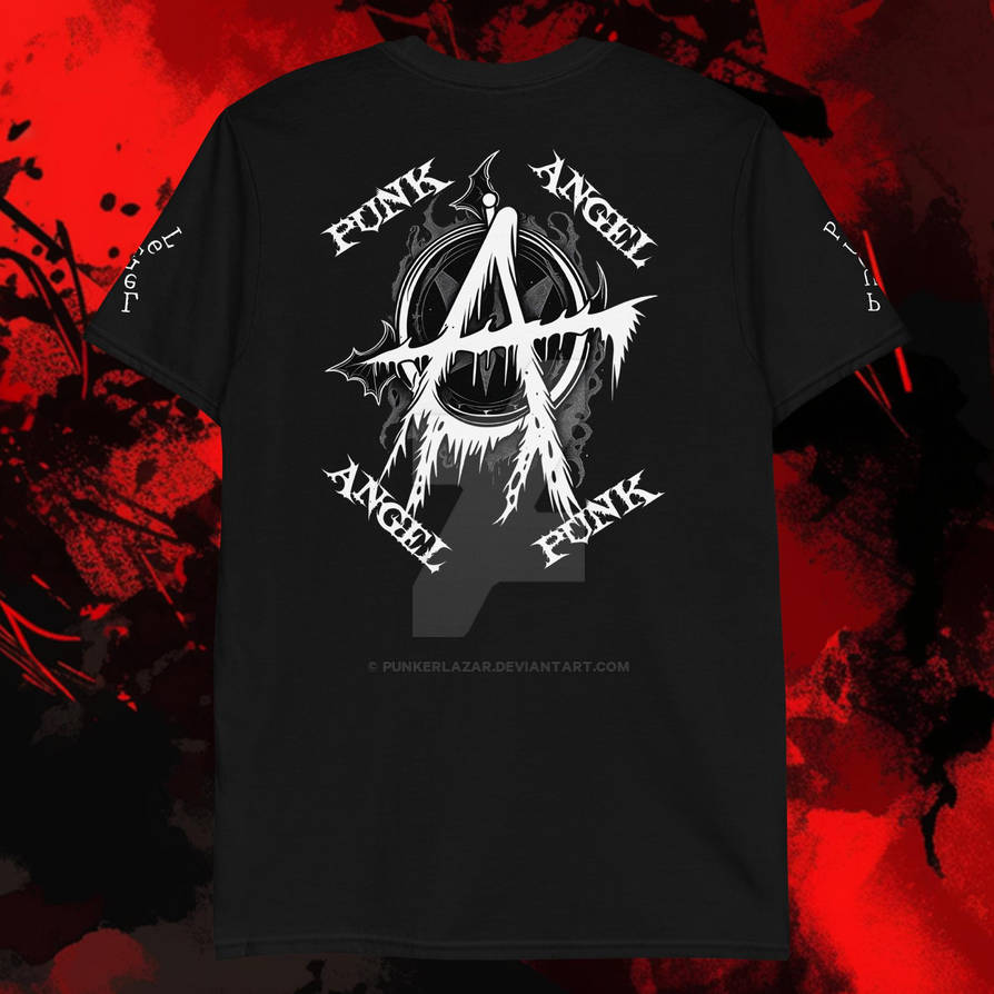 Angel Punk t-shirt black by PunkerLazar on DeviantArt