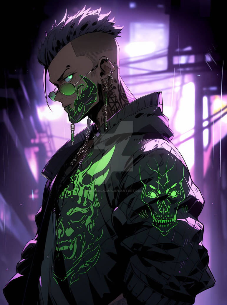 ANIME Cyberpunk Boy (7) by PunkerLazar on DeviantArt