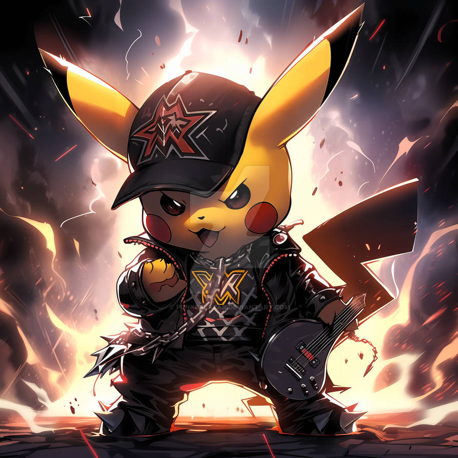 Pika Rebel (3) by PunkerLazar on DeviantArt