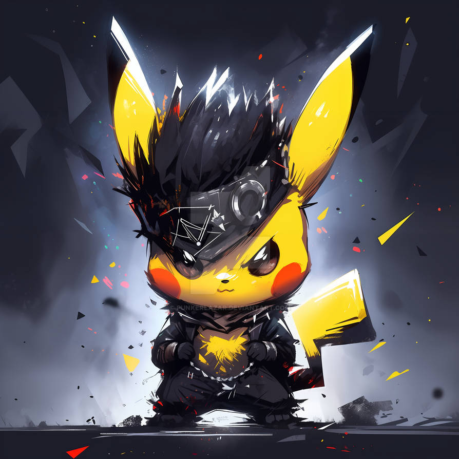 Pika Rebel (9) by PunkerLazar on DeviantArt