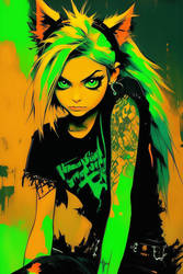 Punk Cat Girls Artworks (6)