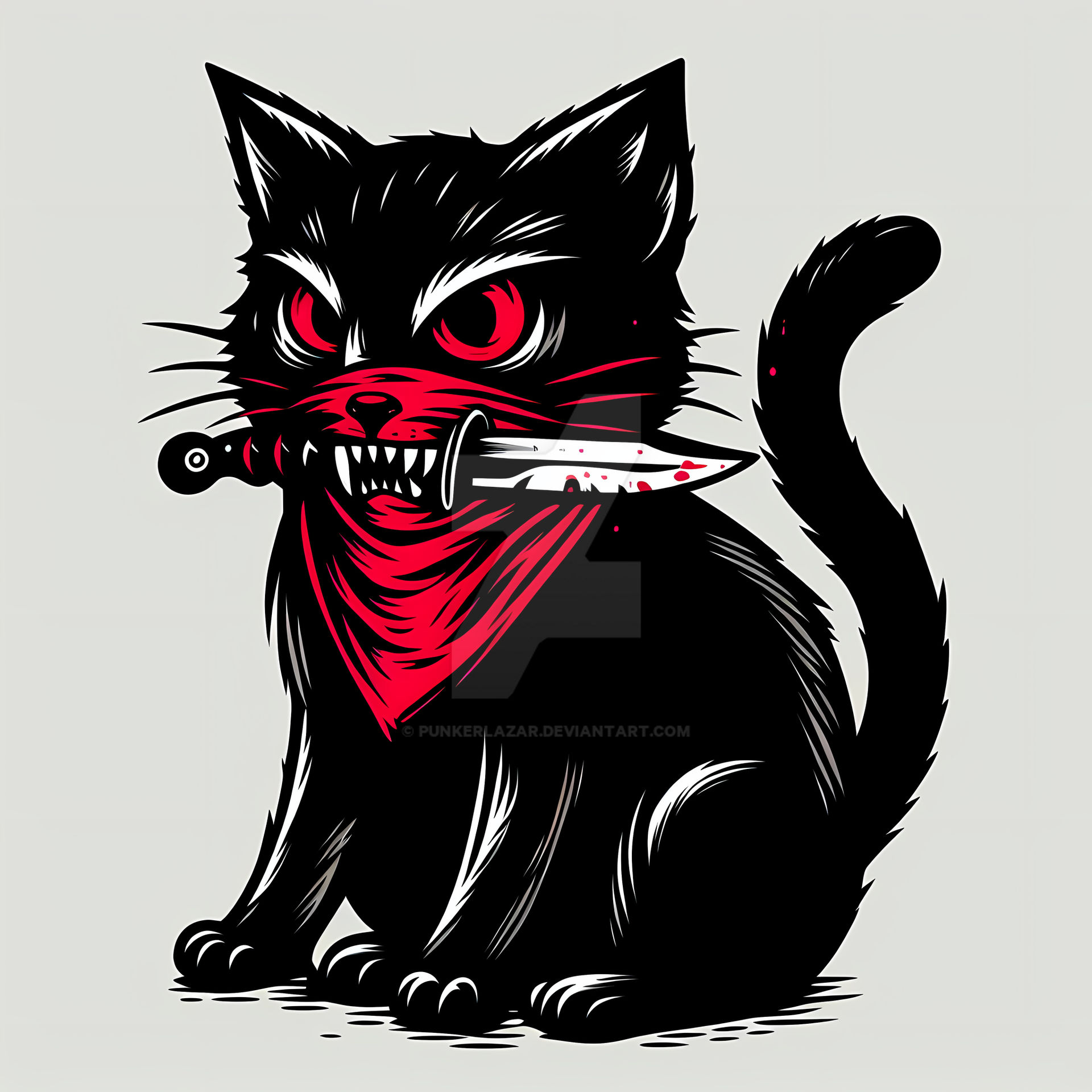 Bandit Cat (6) by PunkerLazar on DeviantArt