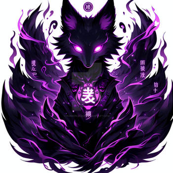 Black Fox Demon Purple (5)