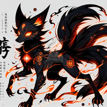 Black Fox Demon Orange (4)