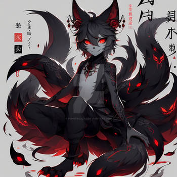 Black Fox Demon Red (6)