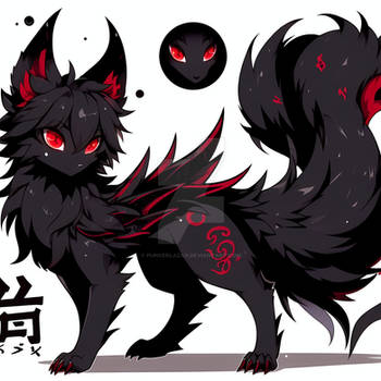 Black Fox Demon Red (7)