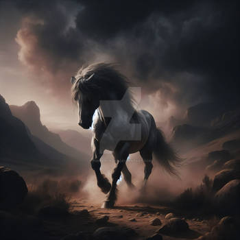 Majestic Horse Painting (1)