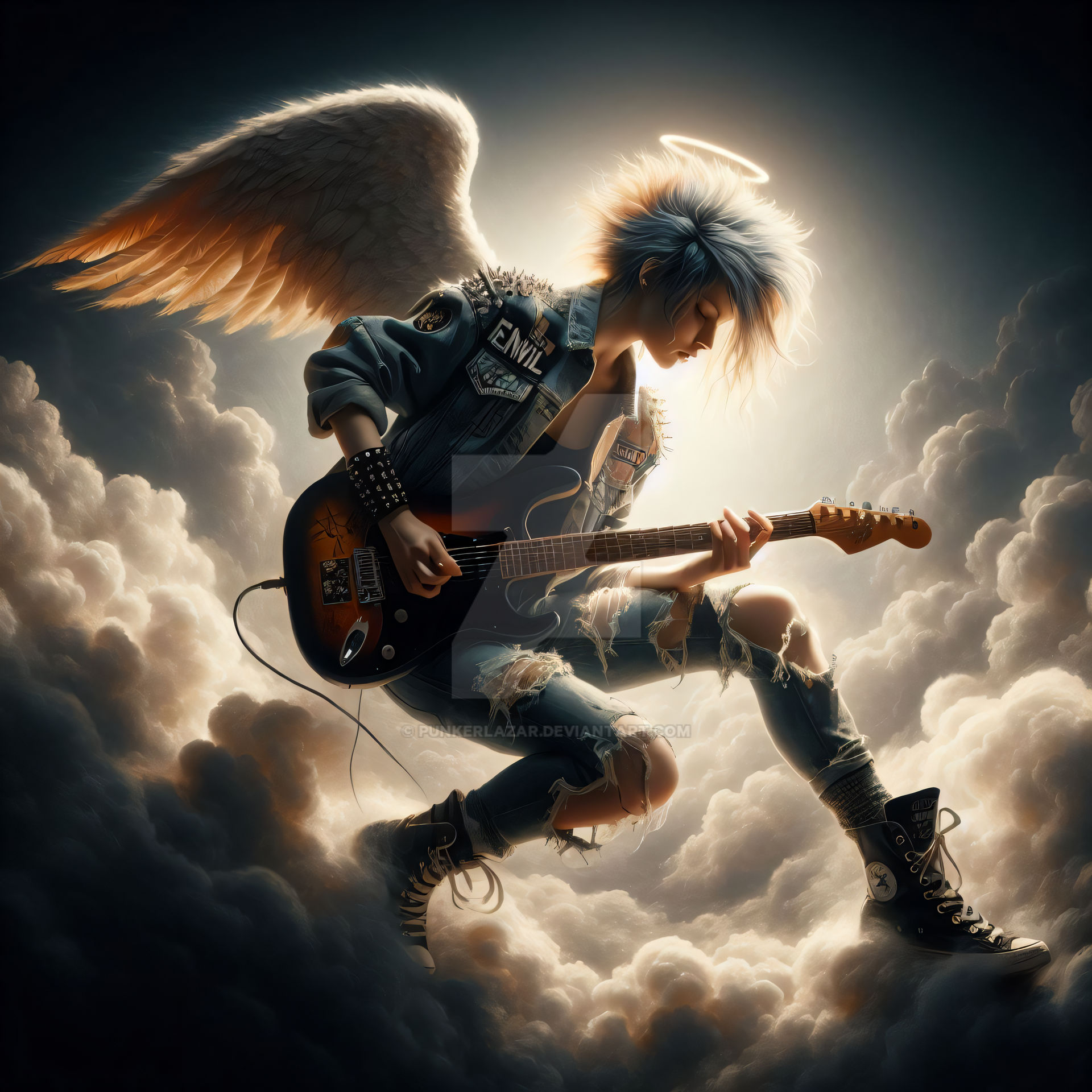 Punk Rocker With Bread Punk Rocker in Paradise (1) by PunkerLazar on DeviantArt