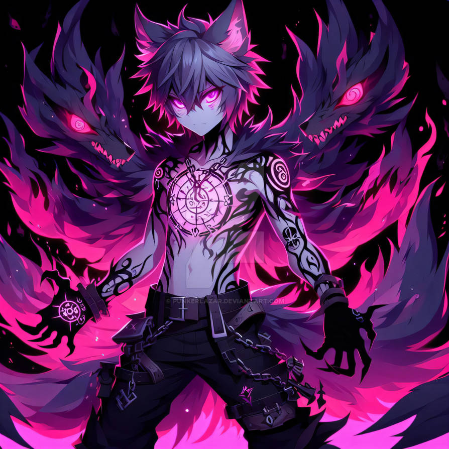 Demon Wolf boy by PunkerLazar on DeviantArt