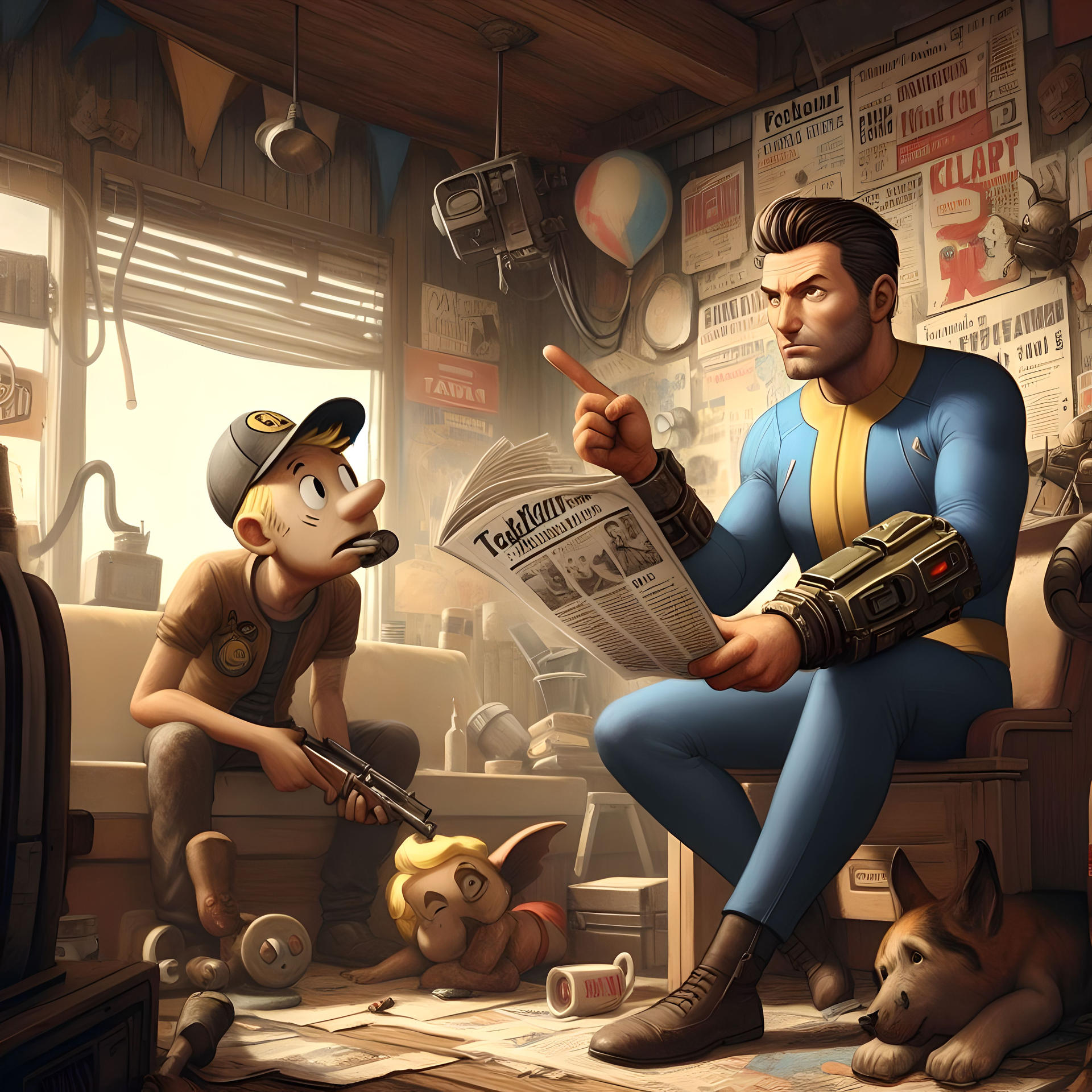Fallout Artworks (9) by PunkerLazar on DeviantArt
