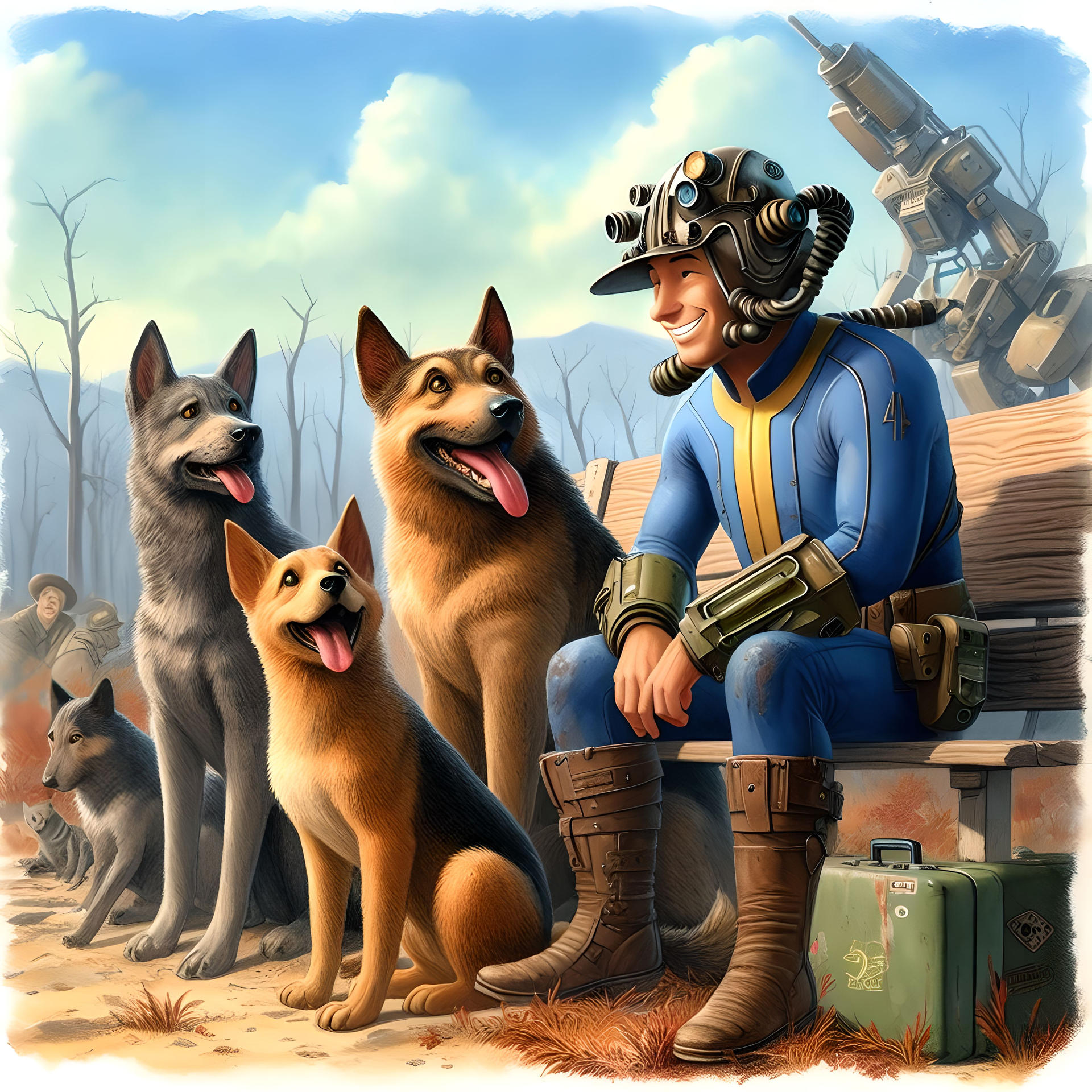 Fallout Artworks (5) by PunkerLazar on DeviantArt