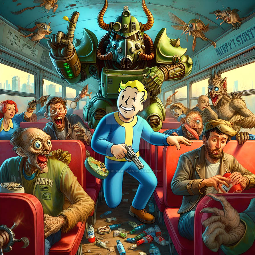 Fallout Artworks (3) by PunkerLazar on DeviantArt