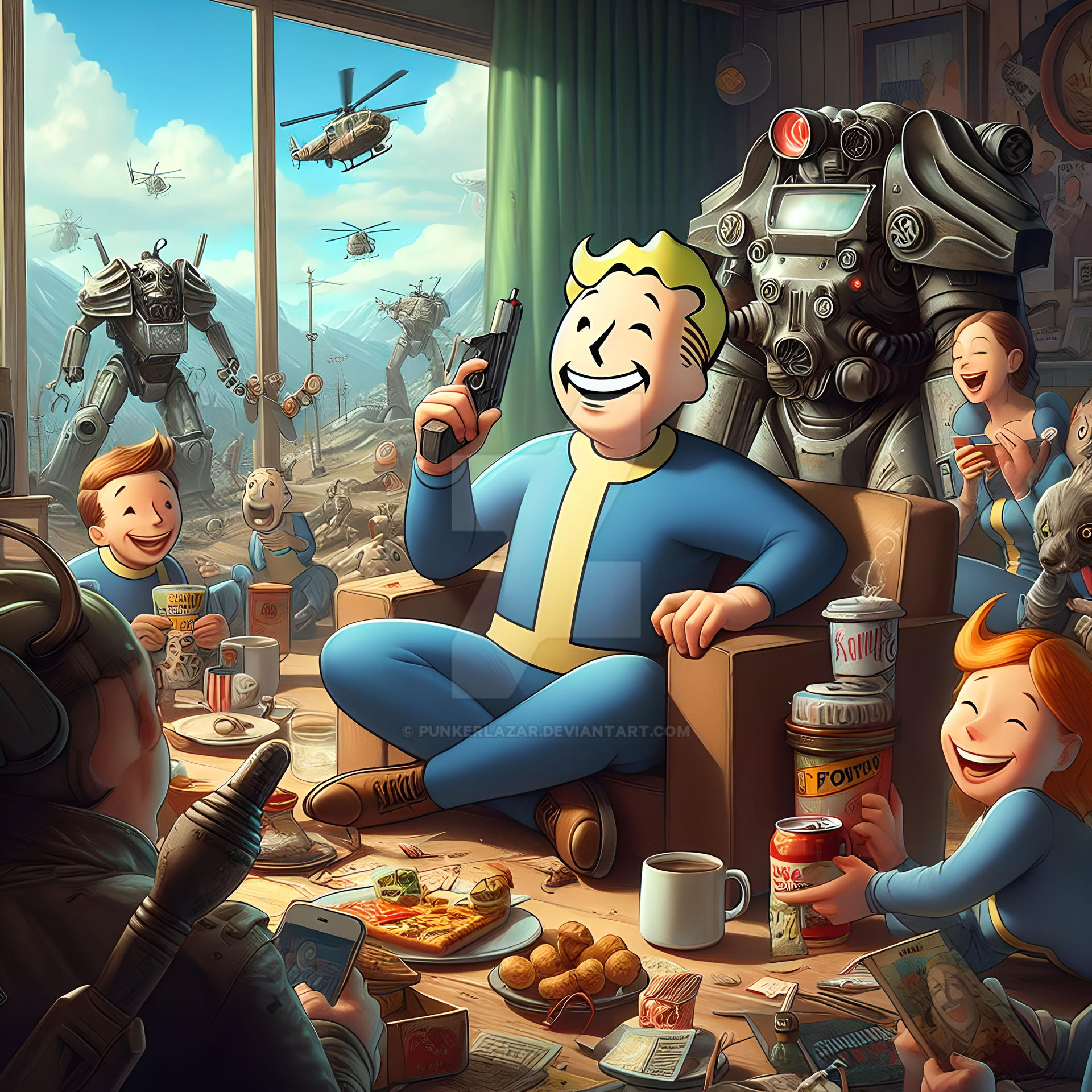 Fallout Artworks (2) by PunkerLazar on DeviantArt