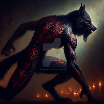 Moonlit Werewolf by Disse86 on DeviantArt