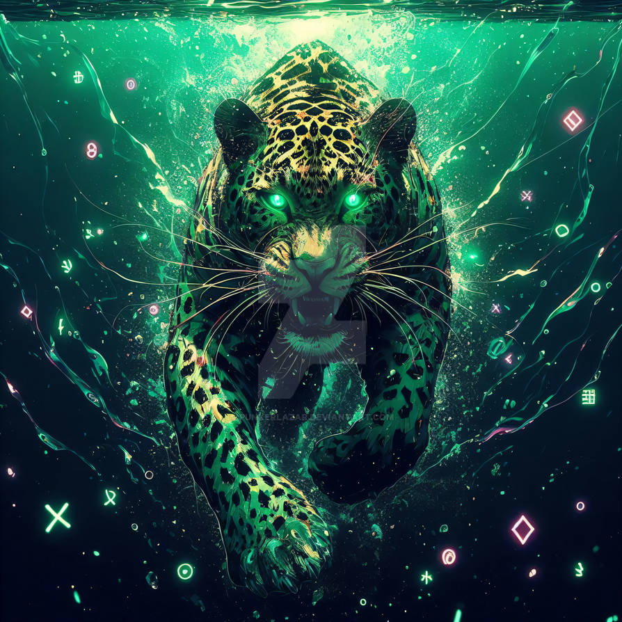 Magic Leperd Swimming Magic Leopard (10) by PunkerLazar on DeviantArt