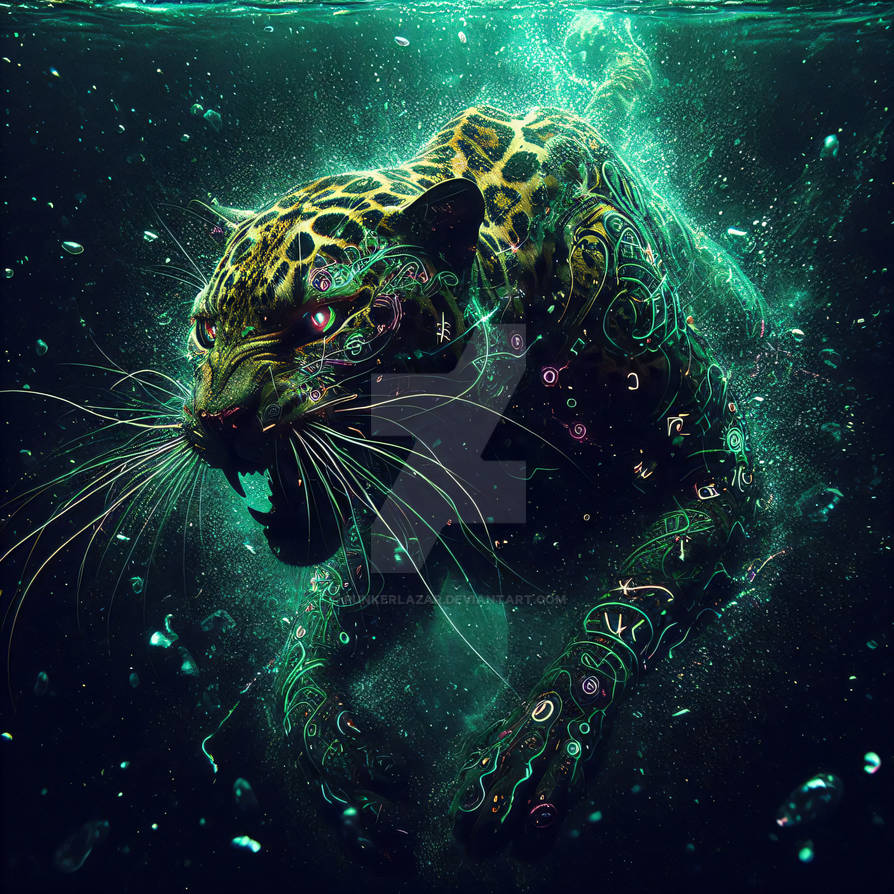 Magic Leperd Swimming Magic Leopard (8) by PunkerLazar on DeviantArt