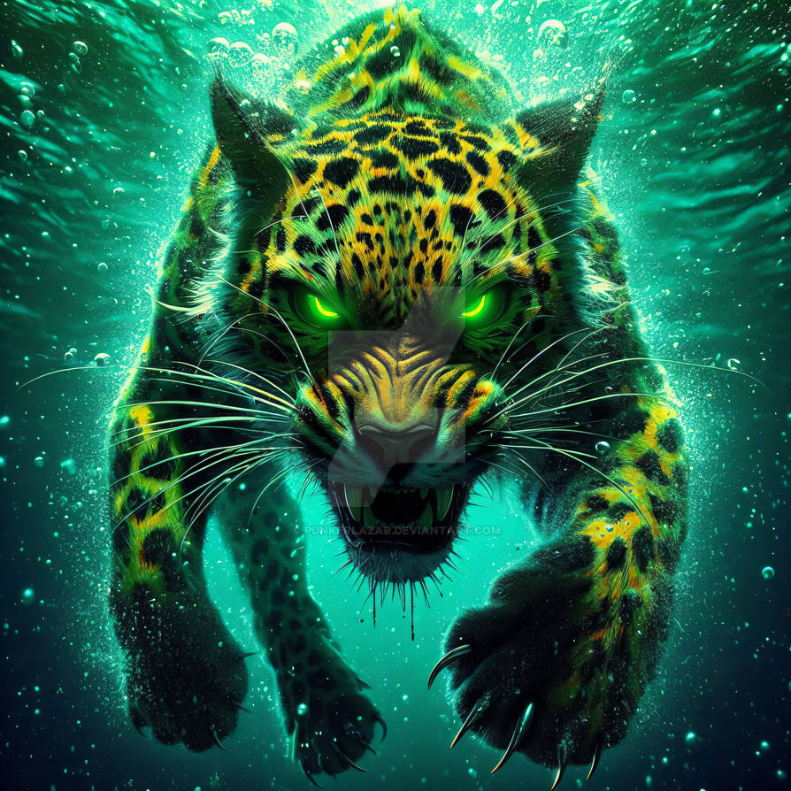 Magic Leperd Swimming Magic Leopard (1) by PunkerLazar on DeviantArt