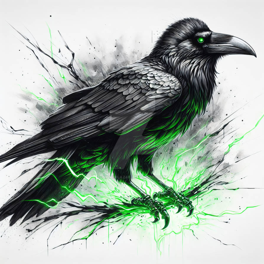 Ink Death Raven (4) by PunkerLazar on DeviantArt