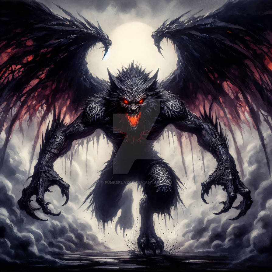 Warewolf Devil A Wolf Demonwerewolf By Ateenagelycan On Deviantart