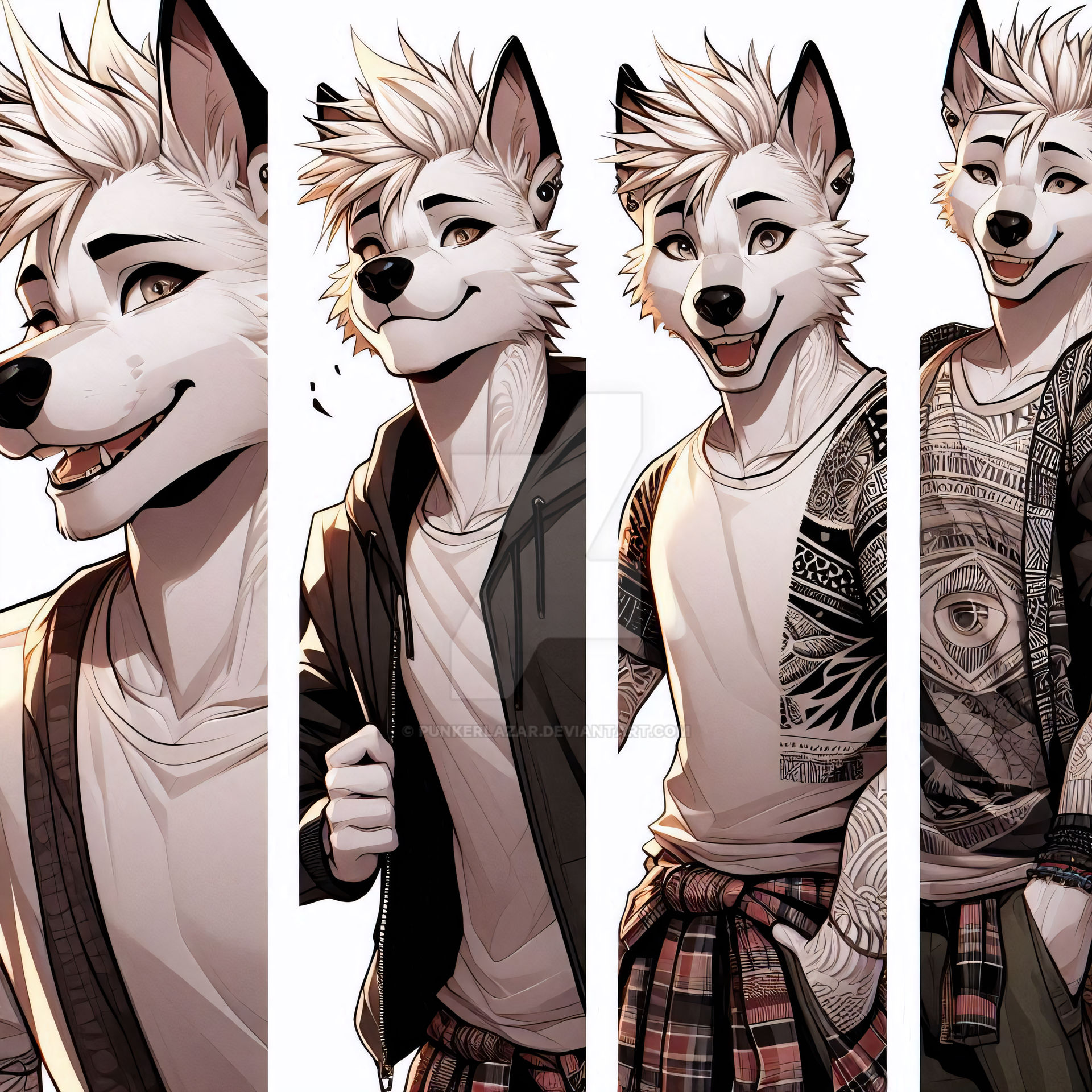Boy Wolves Adoptable- Wolf Boy (4) by PunkerLazar on DeviantArt
