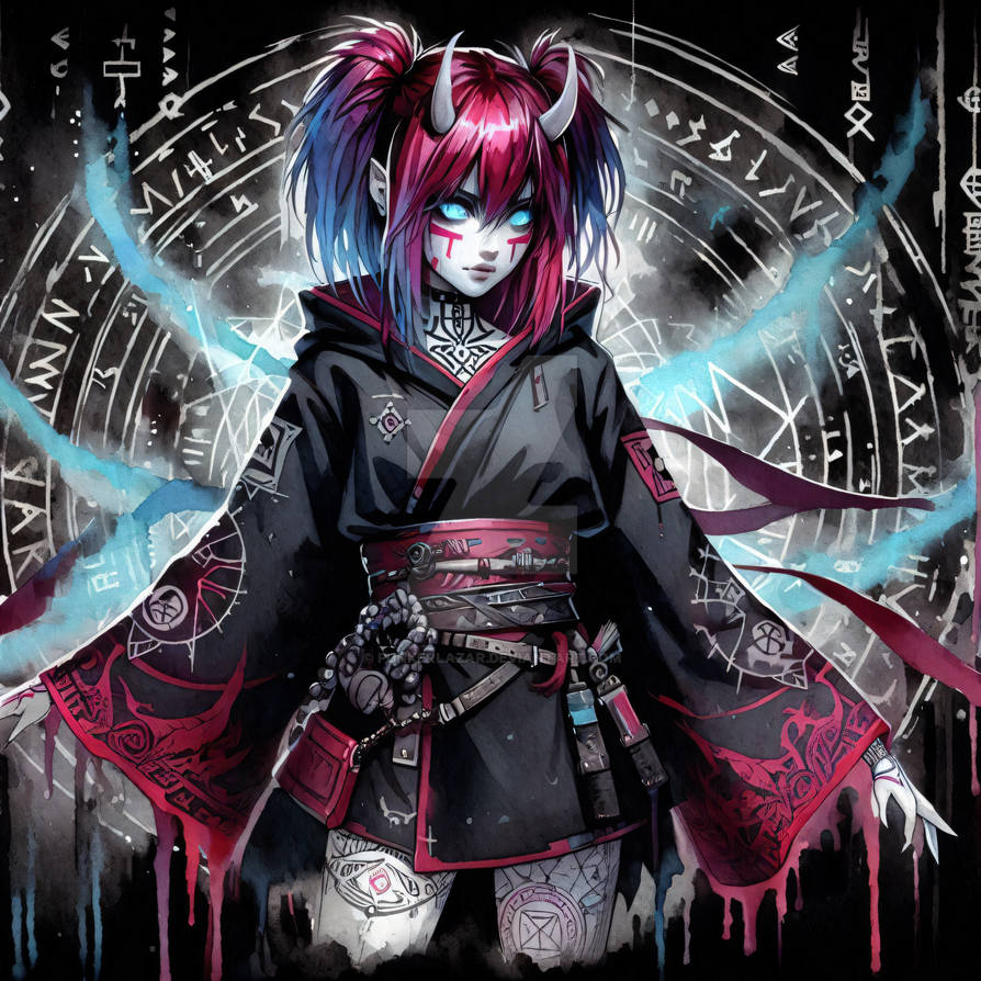Demonesa Fantasy Demon Girl Portraits (7) by PunkerLazar on DeviantArt