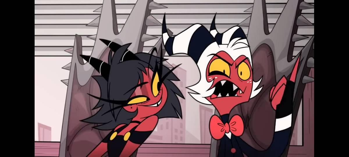 Moxxie and Millie from Helluva Boss Screenshot by ArtFromTerryRhodes on ...