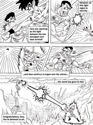 Request: Superman vs. Son Goku by Rayaroja