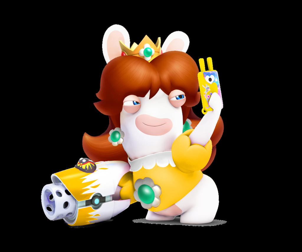 Rabbid Daisy by Twilightwindwaker777 on DeviantArt