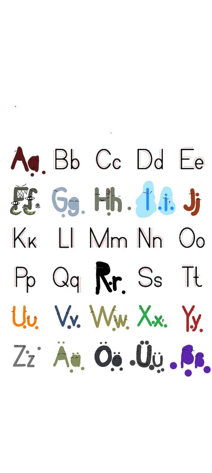 Alphabet Lore Emoji Edition 