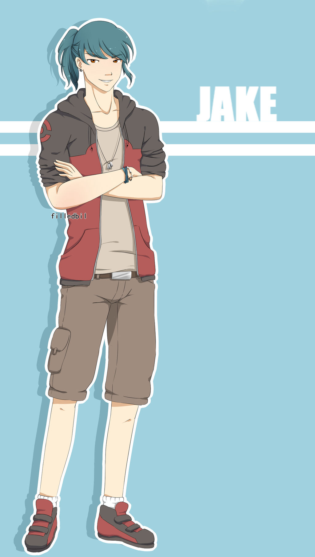 Jake Oc Pokemon OC: Jake by GioFD on DeviantArt