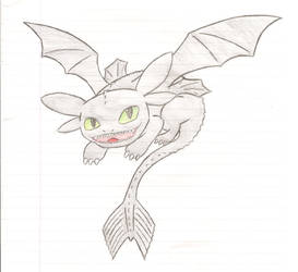 Cartoon Toothless