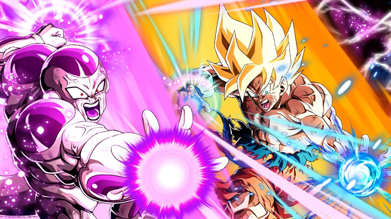 DRAGON BALL SUPER GOKU SSGSS AND GOLDEN FREEZA by HenriqueDBZ on DeviantArt