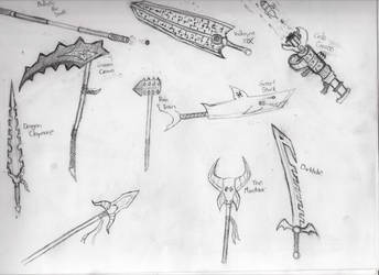 Weapon Sketches 01