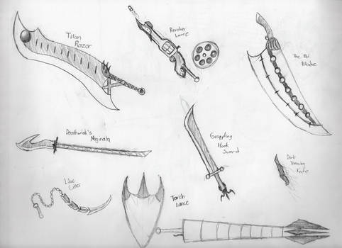 Weapon Sketches 03