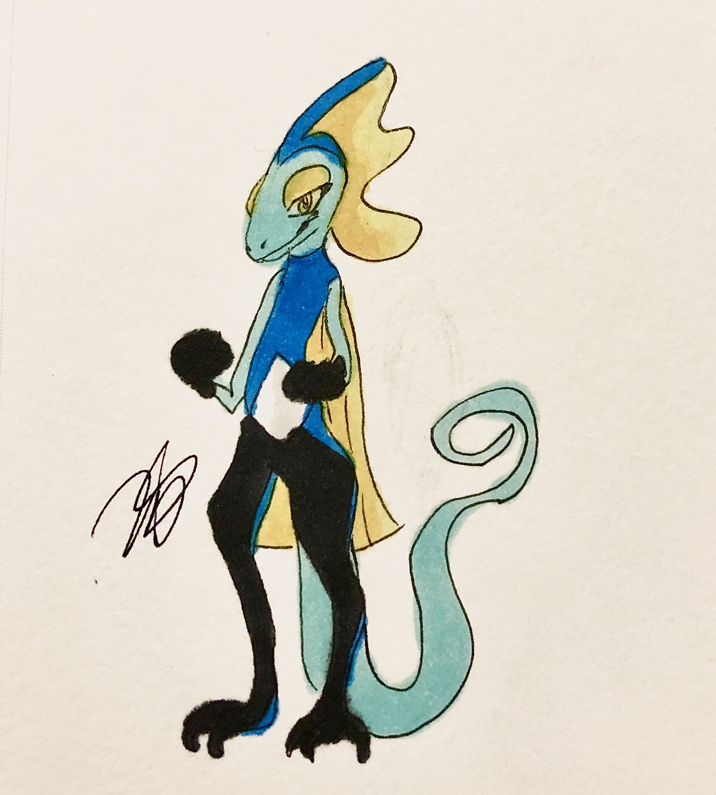Inteleon Draw Inteleon - Pokemon by Orcchai on DeviantArt