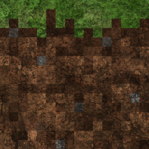 Block Of Grass From The Game Minecraft - Minecraft Grass Block