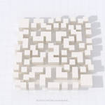 Permutation 008 the big cube by monochromeandminimal