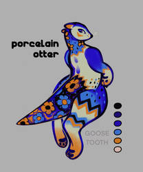 porcelain otter adopt (closed)