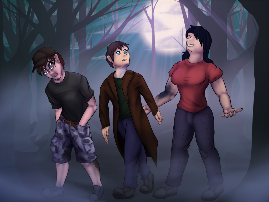 In The Deep Dark Woods - Part 1/3 by RecurrentArt on DeviantArt